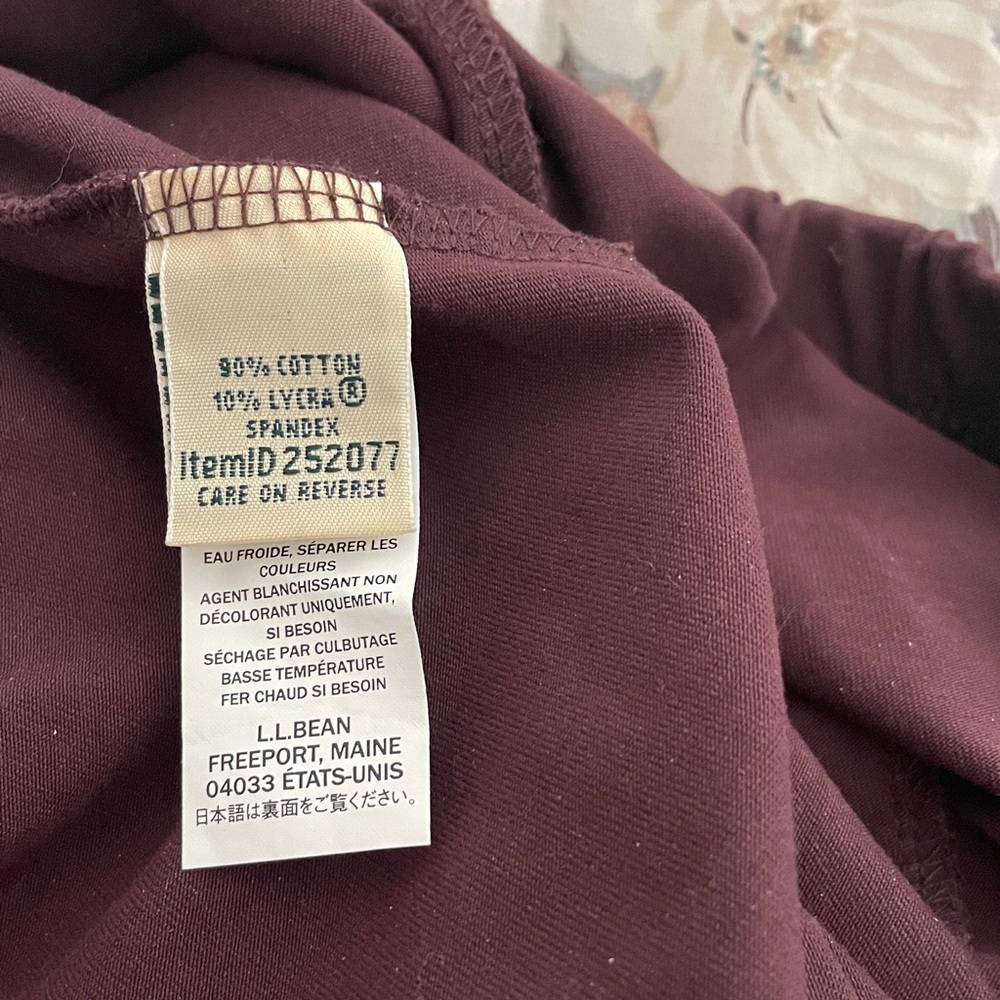 L.L. Bean brown casual pants - Picture 5 of 5